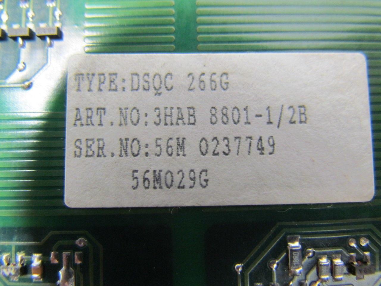 ABB DSQC266G 3HAB8801-1/2B Servo Drive control board