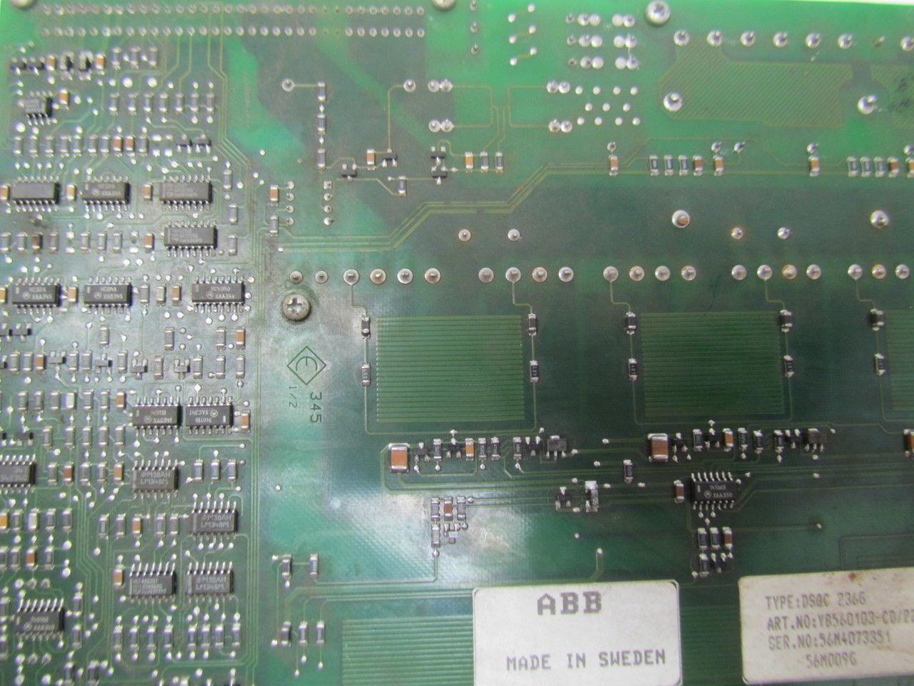 ABB DSQC236G YB560103-CD/22 Servo Drive Control Board