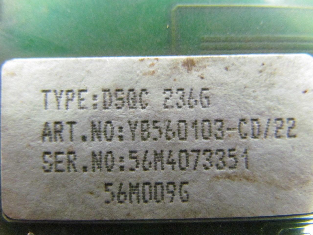 ABB DSQC236G YB560103-CD/22 Servo Drive Control Board