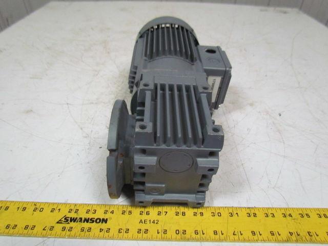Bauer BS06-34V/D08SA4/SP Worm geared Electric motor 480V 1680 RPM 48.6 Ratio
