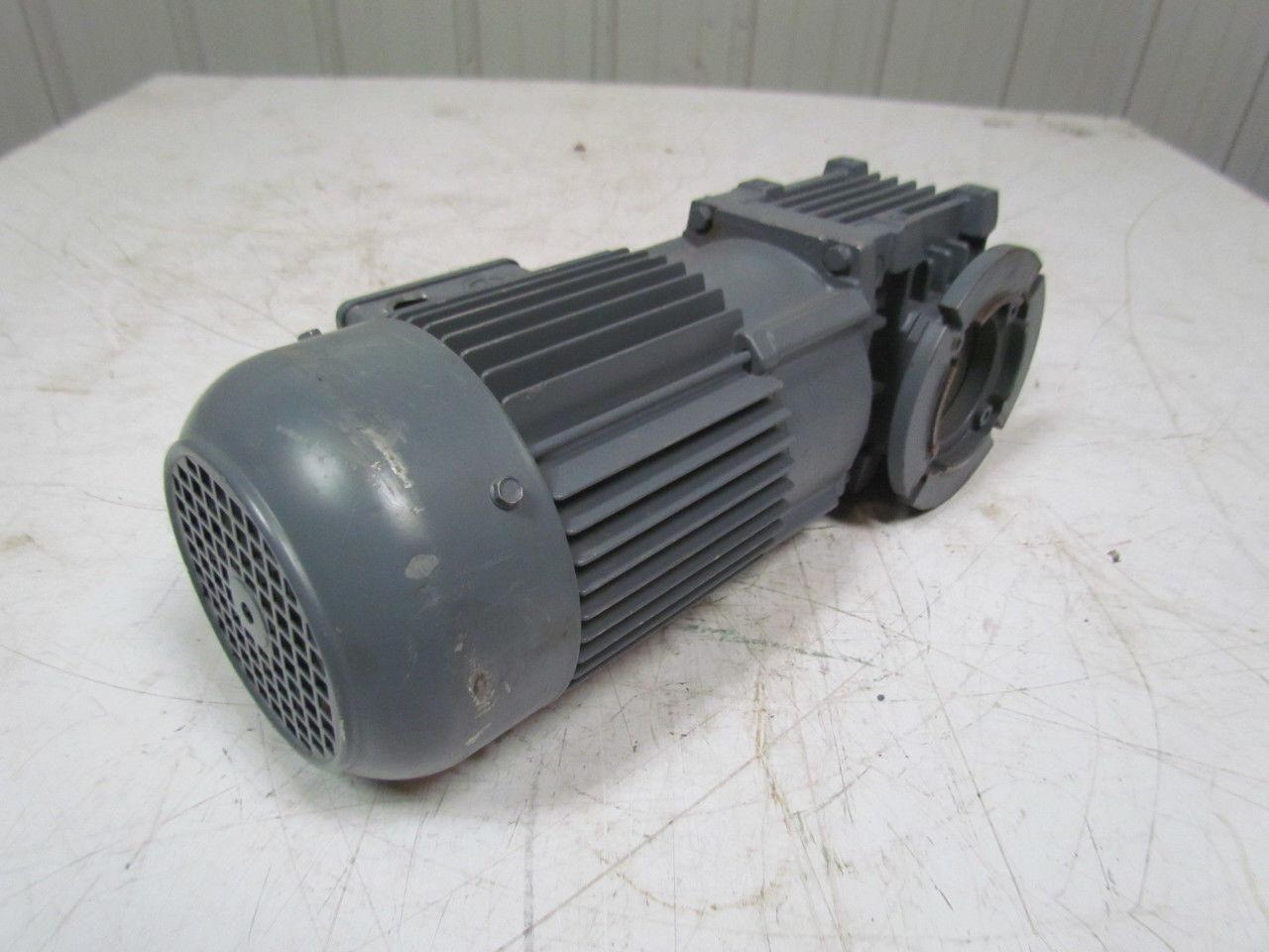 Bauer BS06-34V/D08SA4/SP Worm geared Electric motor 480V 1680 RPM 48.6 Ratio