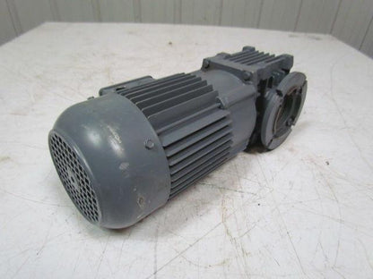 Bauer BS06-34V/D08SA4/SP Worm geared Electric motor 480V 1680 RPM 48.6 Ratio