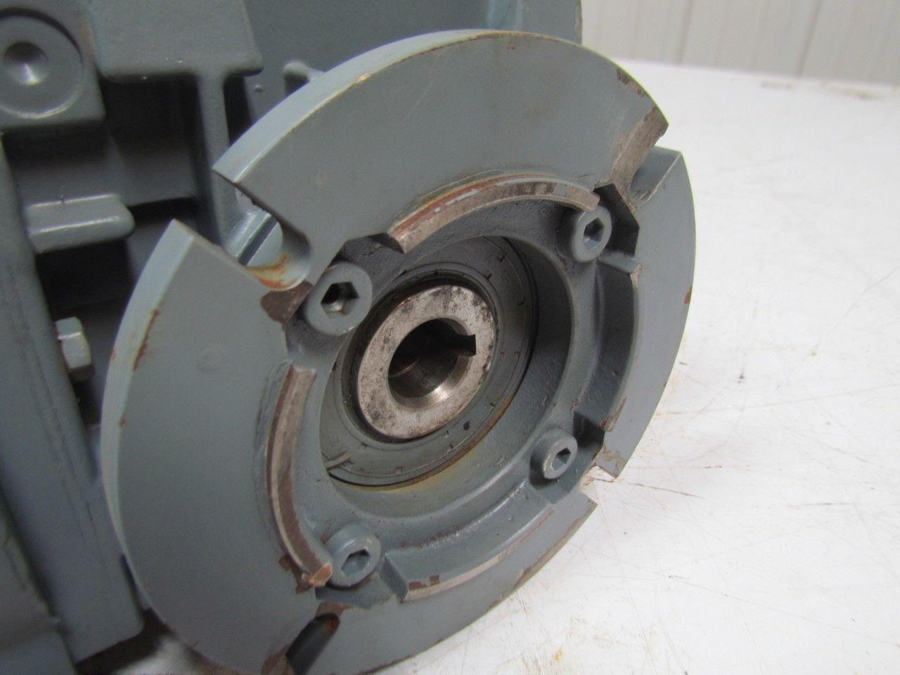 Bauer BS06-34V/D08SA4/SP Worm geared Electric motor 480V 1680 RPM 48.6 Ratio