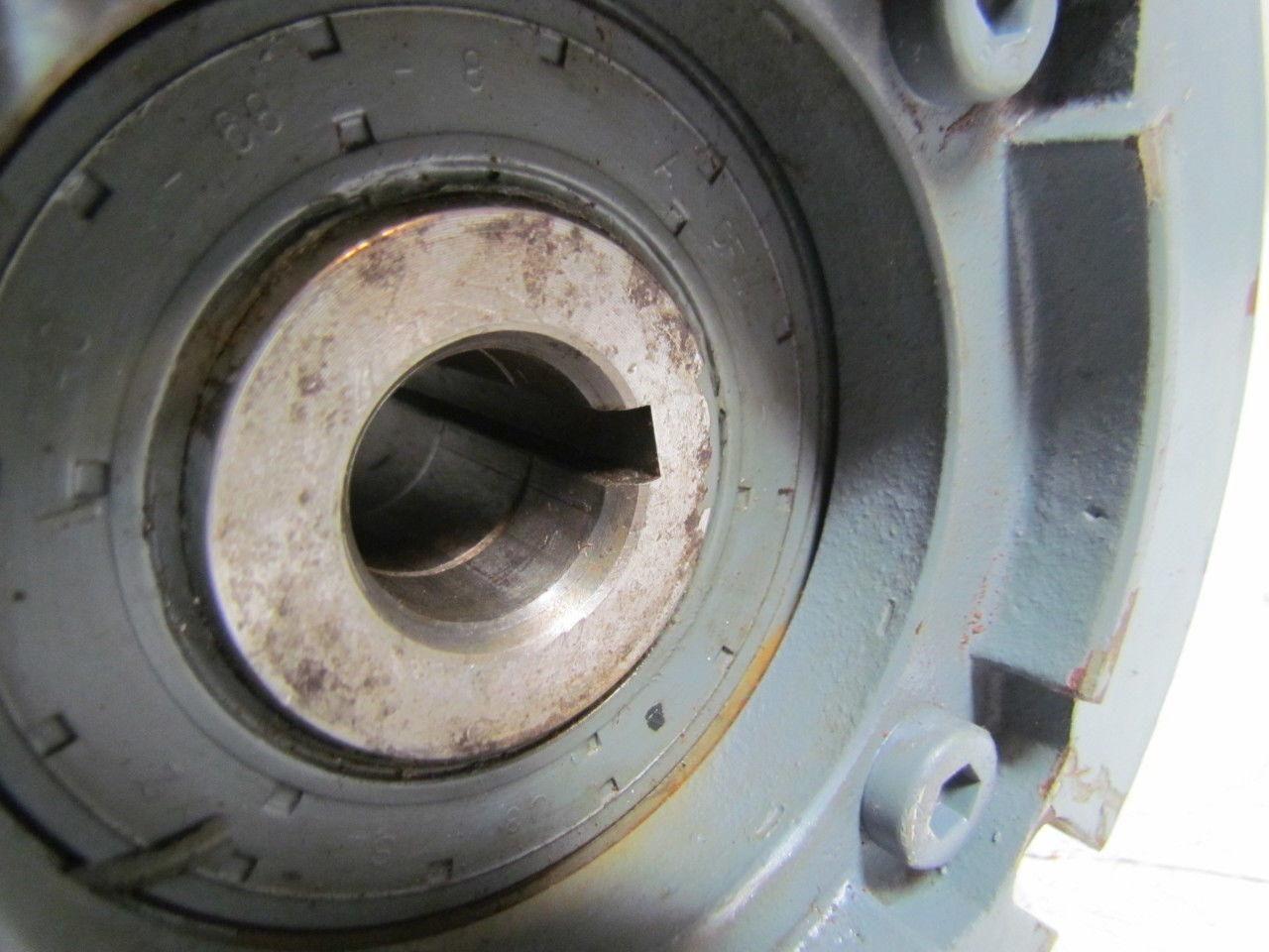 Bauer BS06-34V/D08SA4/SP Worm geared Electric motor 480V 1680 RPM 48.6 Ratio