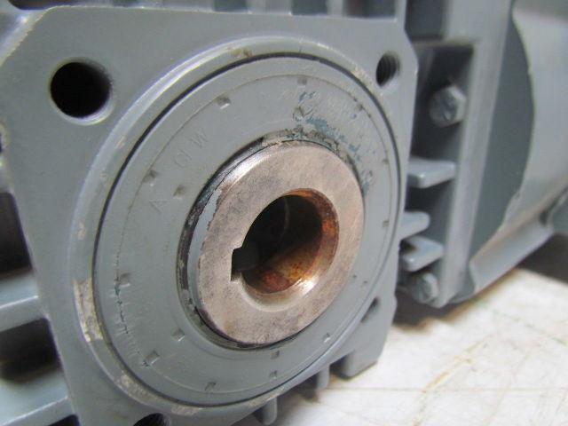 Bauer BS06-34V/D08SA4/SP Worm geared Electric motor 480V 1680 RPM 48.6 Ratio