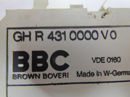 BBC Brown Boveri GHR4310000V0 Sigma-Tronic B Delay unit 0-1 Retarder