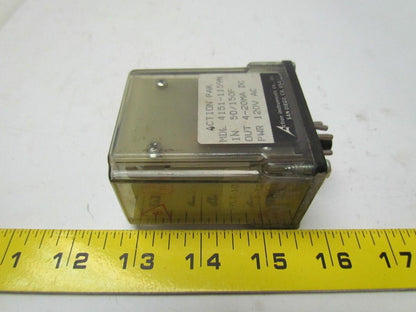 Action Instruments 4151-1159N Signal Conditioner 50/150F In 4-20MA DC out 120VAC