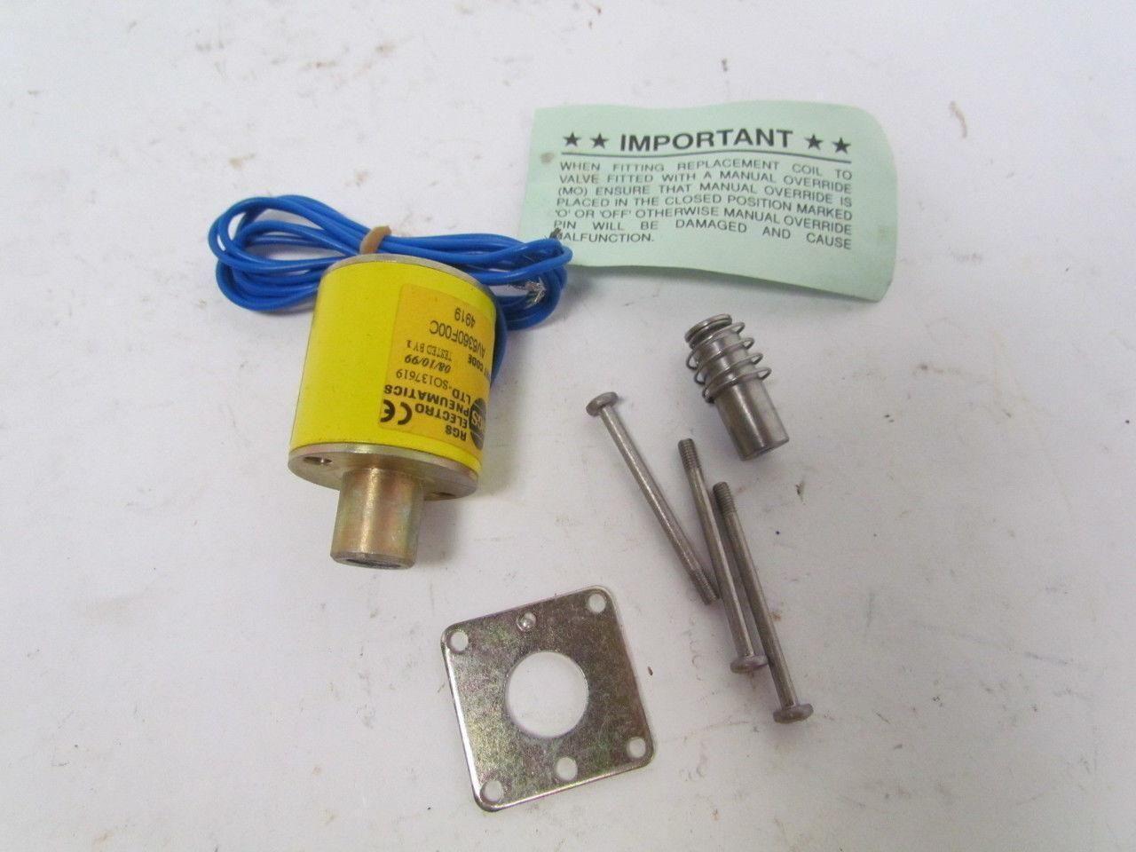 RGS Electro Pneumatics AV6360F00C Coil Kit