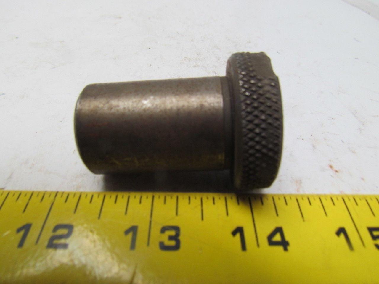 Drill Guide Bushing 25/32" ID x 1" OD x 1-7/8" L Flanged Slip Fix Lot of 3