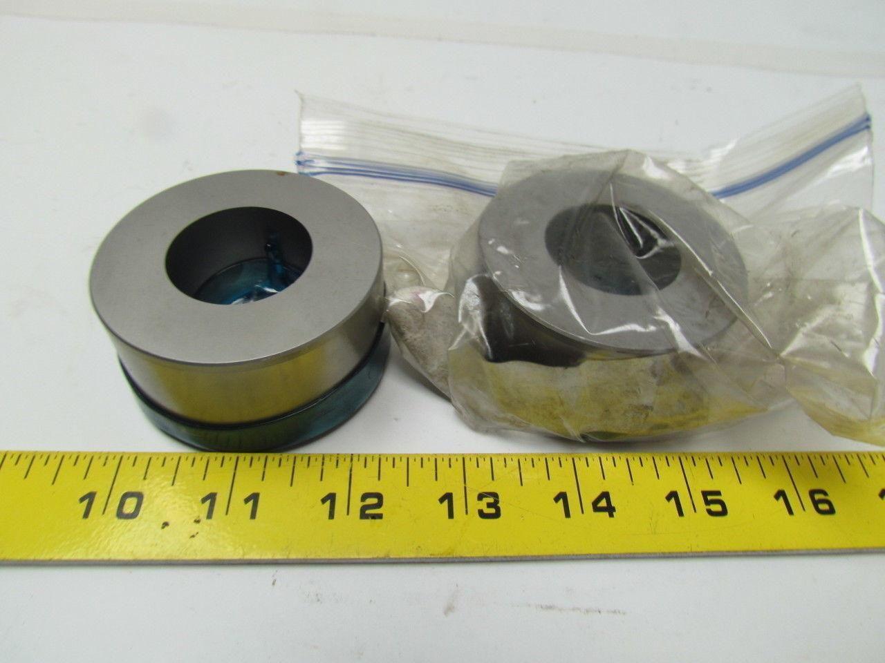 Moeller IUC-250-125 123-630-098 Press Fit Button Die Circular Lot of 2