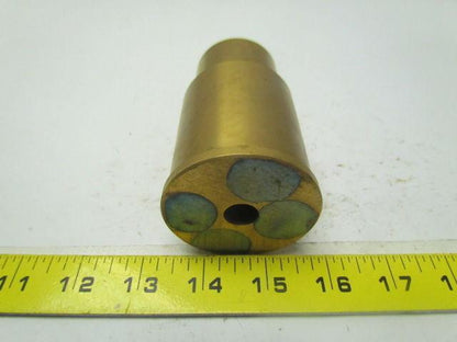 Moeller 20034697 38232-15 Press Fit button Blank w/ counter Bore relief