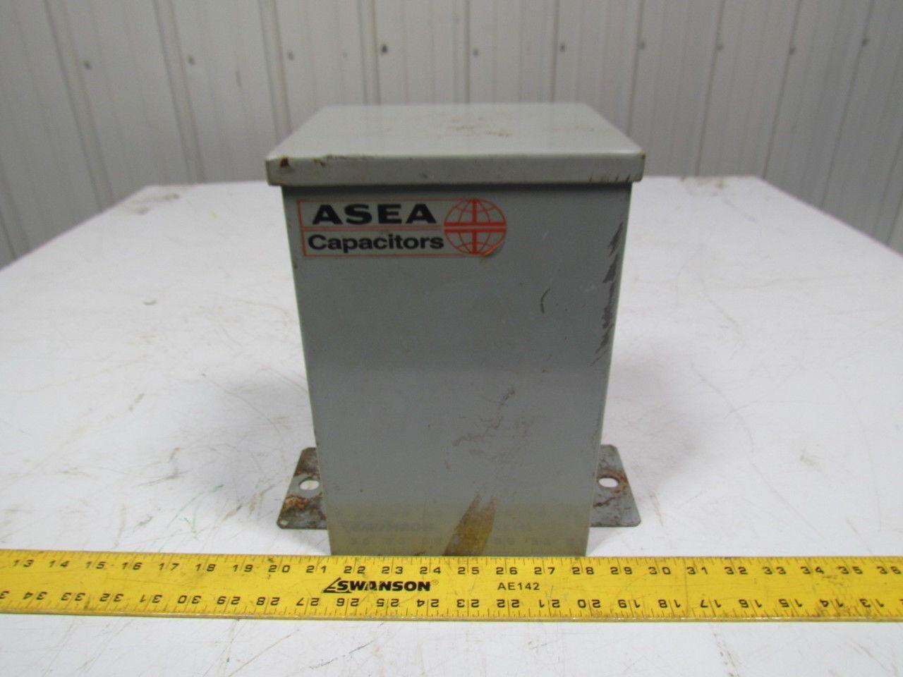 ASEA Control C484G15 Individual Capacitor 3-Phase 480VAC 60Hz 15KVAR