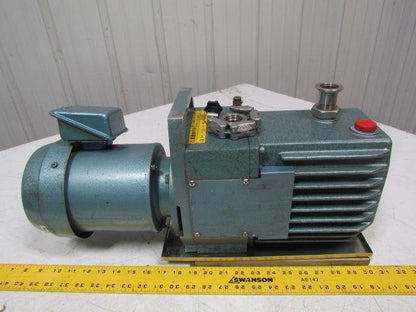 Tokuda DRP-360II Rotary Vane Vacuum Pump 360L/Min 1Hp 220V 3PH