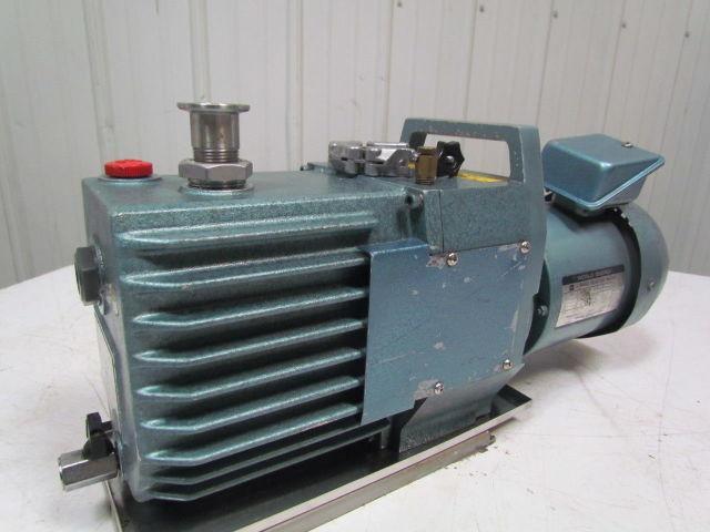 Tokuda DRP-360II Rotary Vane Vacuum Pump 360L/Min 1Hp 220V 3PH