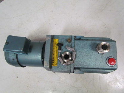 Tokuda DRP-360II Rotary Vane Vacuum Pump 360L/Min 1Hp 220V 3PH