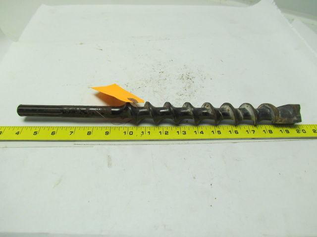 Masonary Rotary Hammer Bit 4-cutter SDS-Max shank 1-3/8" x 16-1/2"