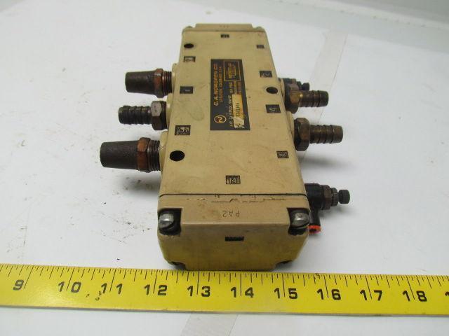 CA Norgren P71kA06 5-Port Air control valve 1/2" NPT ports