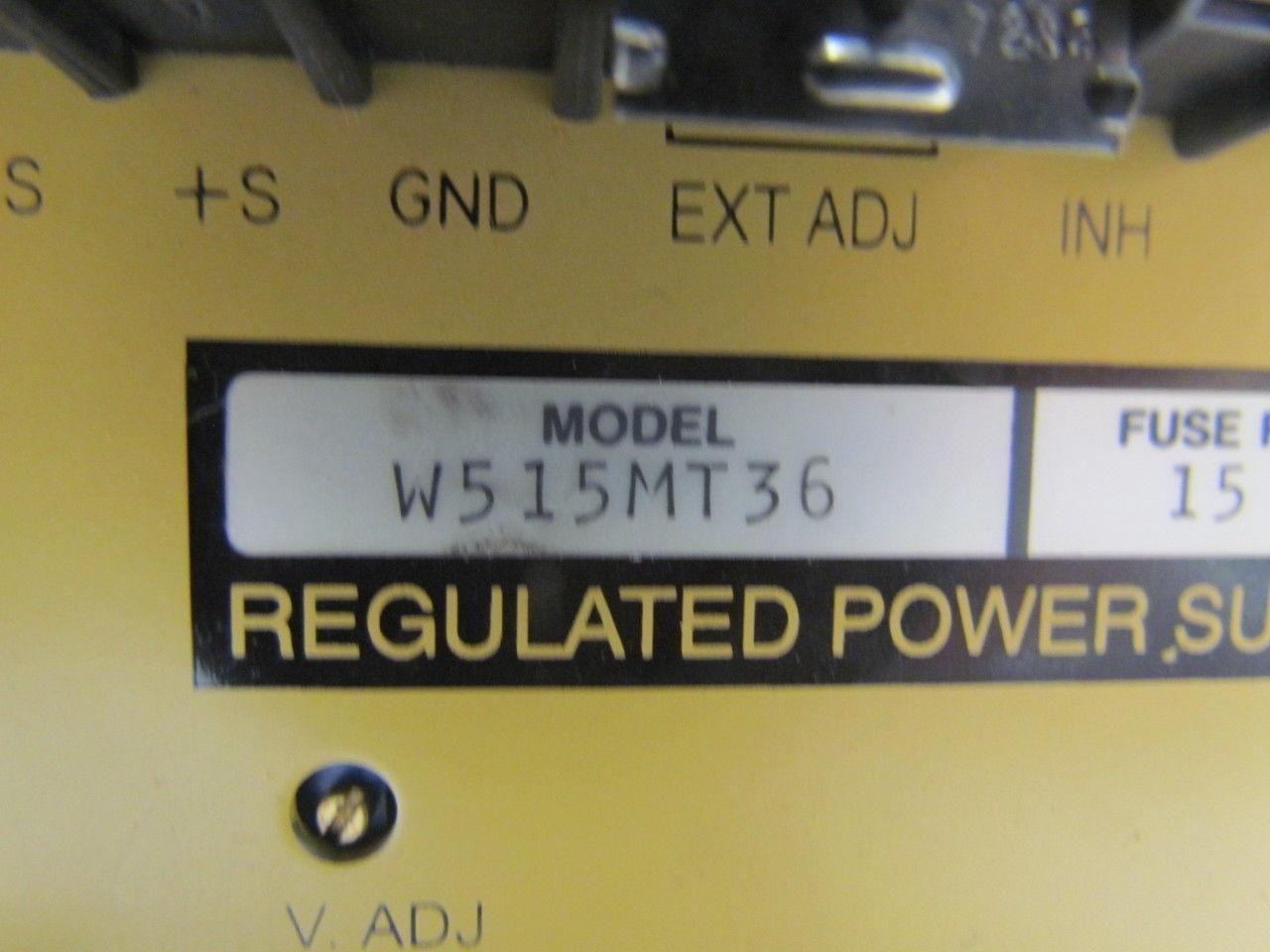 Acopian W515MT36 Regulated power supply wide adjust output model 15A 250V