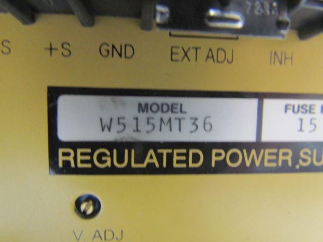 Acopian W515MT36 Regulated power supply wide adjust output model 15A 250V