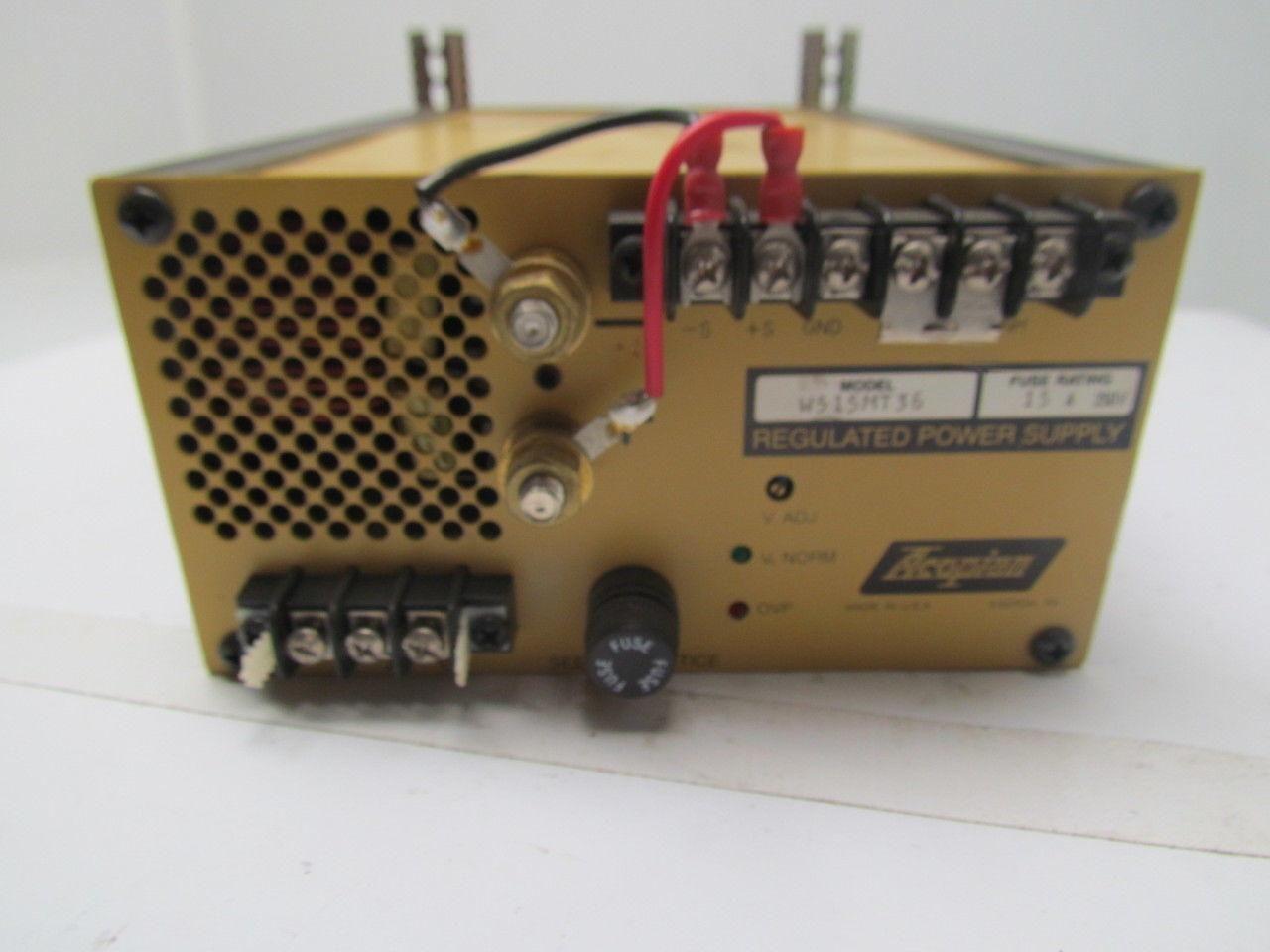 Acopian W515MT36 Regulated power supply wide adjust output model 15A 250V