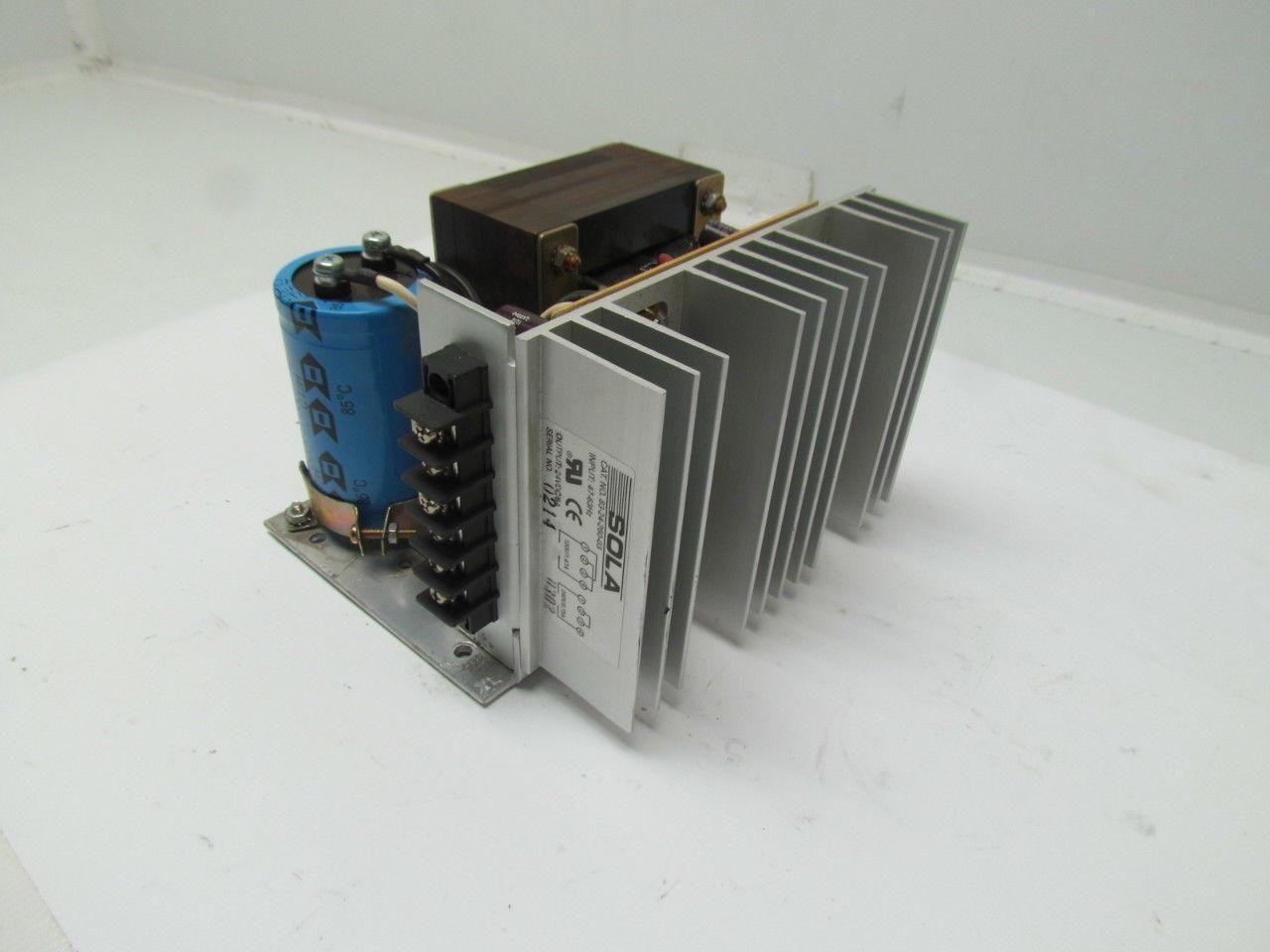SOLA 83-24-260-03 24VDC 6Amp Power Supply 47-63Hz Input lot of 3