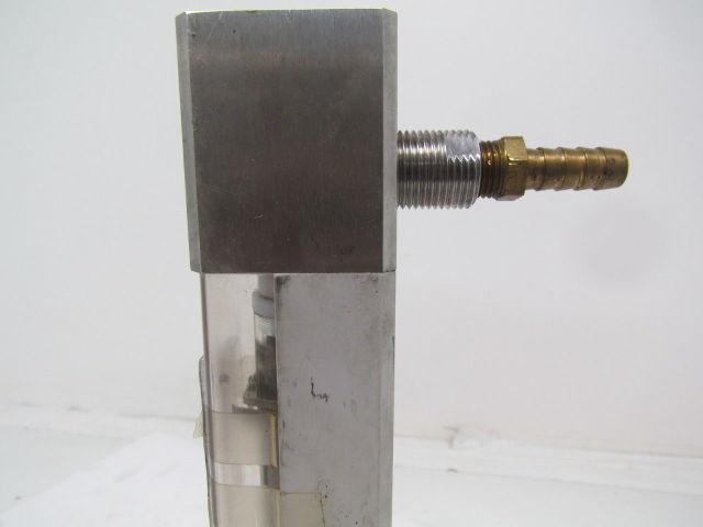 Gilmont GF-4540-1250 Accucal flow meter gallons per hour w/3/8" hose barb