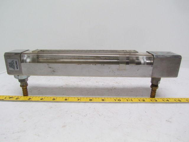 Gilmont GF-4540-1250 Accucal flow meter gallons per hour w/3/8" hose barb