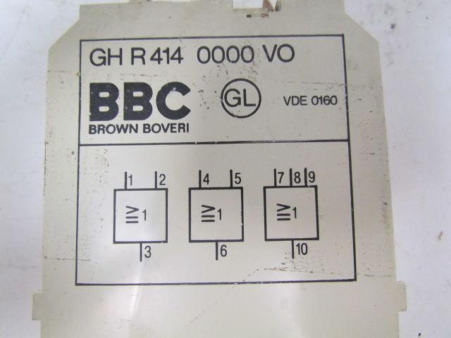 BBC Brown Boveri GH R 414 0000 VO Sigma-tronic B logic unit or gate
