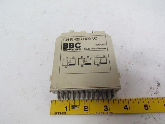 BBC Brown Boveri GH R 422 0000 VO Output card sigma-tronic b logic unit block