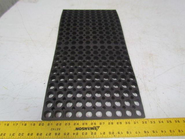 Wearwell 78x1x2GRBK 7/8"x1'x2' Mat Grease Resistant w/ Connectors Lot of 5