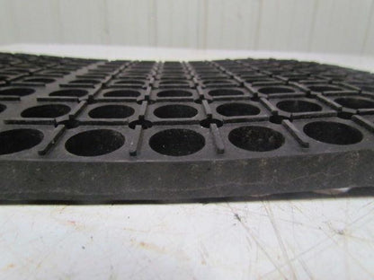 Wearwell 78x1x2GRBK 7/8"x1'x2' Mat Grease Resistant w/ Connectors Lot of 5