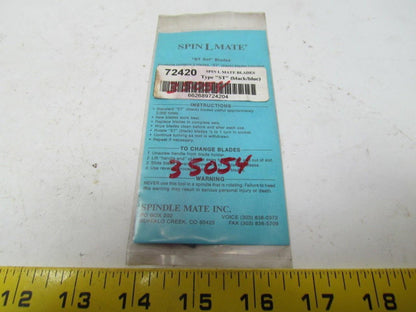 Spin L Mate 72420 Type St Replacement Blades Lot of 3 packs of 3 Blades per pack