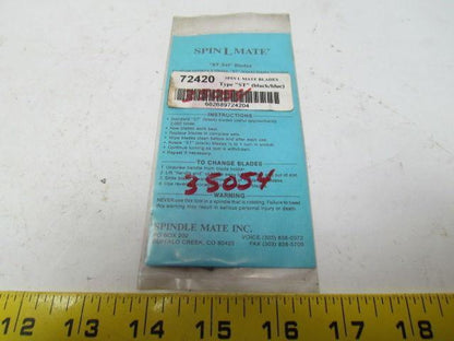 Spin L Mate 72420 Type St Replacement Blades Lot of 3 packs of 3 Blades per pack