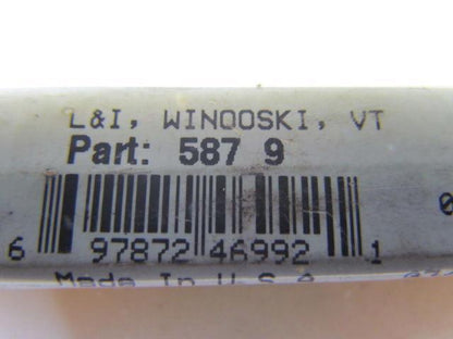Lavallee-IDE 9-587 #9 HSS Taper PIN Reamer straight flute/ shank lot of 2