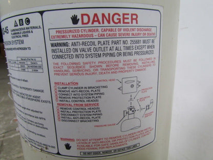 Kidde IND-45 ABC Fire Extinguisher Tank w/Actuator