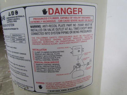 Kidde IND-45 ABC Fire Extinguisher Tank w/Actuator