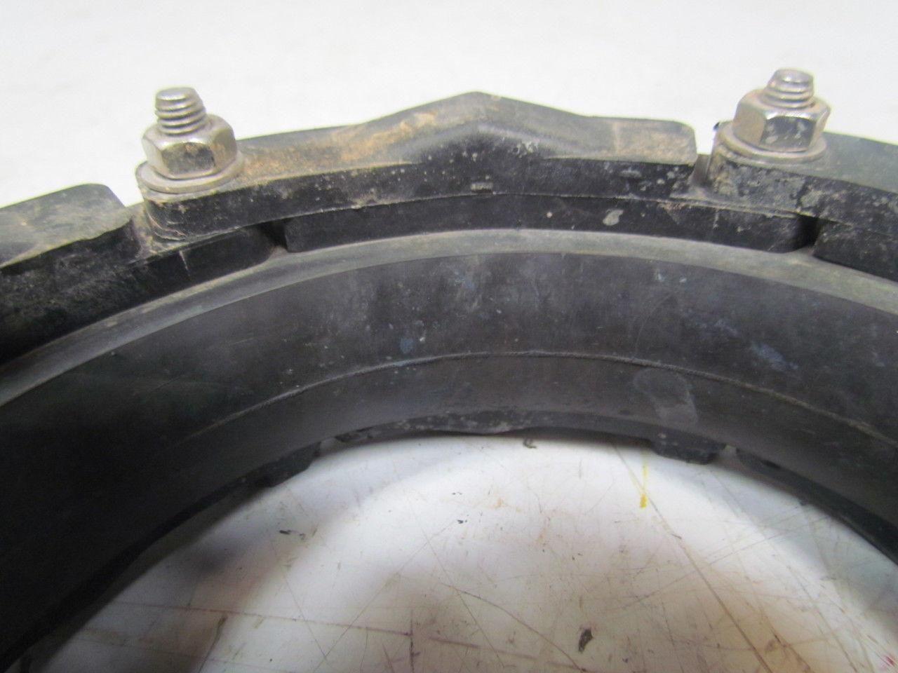 Pipe/Wall Seal Rubber Expanding type stainless bolts/nuts