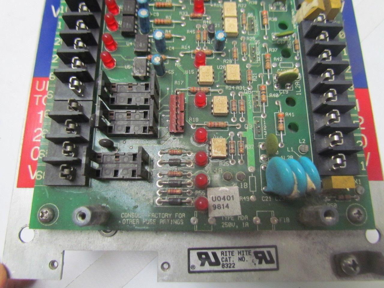 Rite Hite Dok-Lok 8322 Circuit Board for restraint controller for parts only