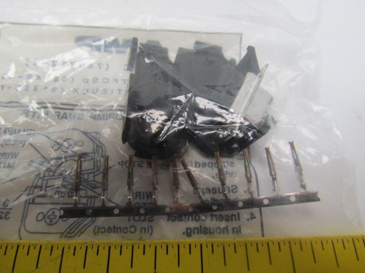 AMP D9RCPKPC Unshielded Crimp snap Kit lot of 2