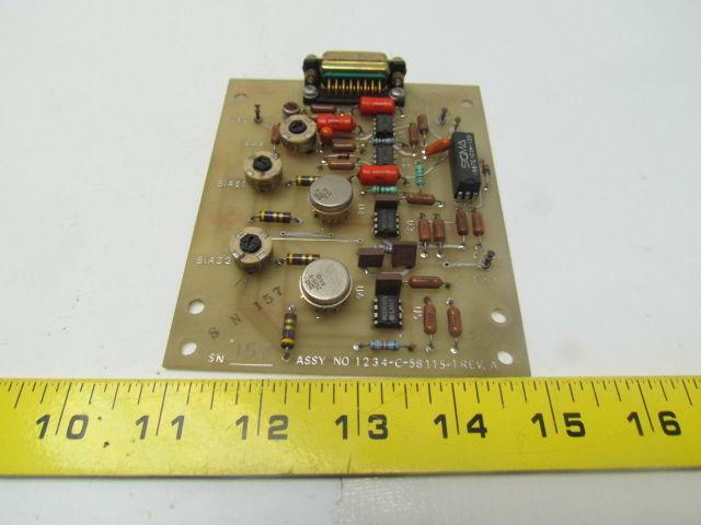 Hydroacoustics 1234-C-58114 PC Circuit Board Revision A