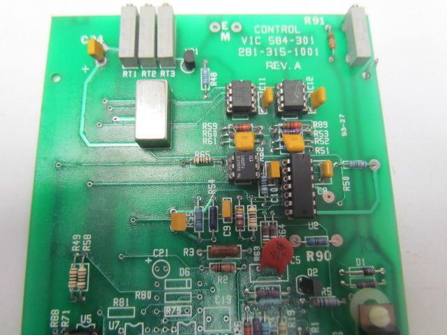 VIC 584-301-281-315-1001 Rev.A Control Board