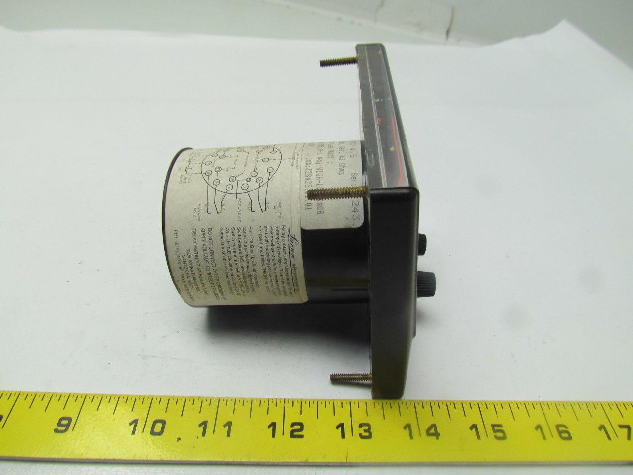 Larson CMC-4.5 Leak Rate Gauge 0-3/10 Leak Rate 117V