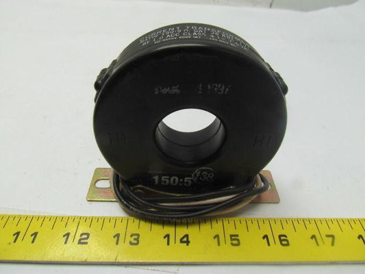 Ram Meter Inc. 58RBL-151 Current Transformer 150:5 Ratio 50-400Hz 600V