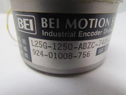 BEI L25G-1250-ABZC-7406-LED-SC6-S Industrial Encoder