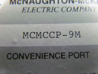 McNaughton-McKay MCMCCP-9M Convenience Port w/Hardware & 10ft. Cord