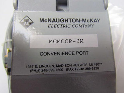 McNaughton-McKay MCMCCP-9M Convenience Port w/Hardware & 10ft. Cord