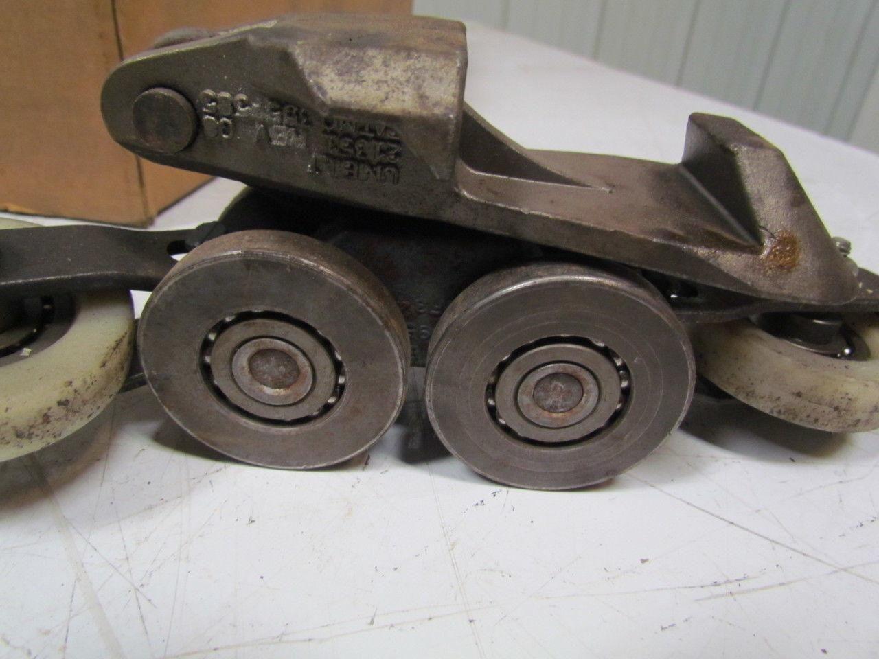 Unibilt 16' Nylon Wheel overhead conveyor chain w/3 links part# 21351 4" pitch