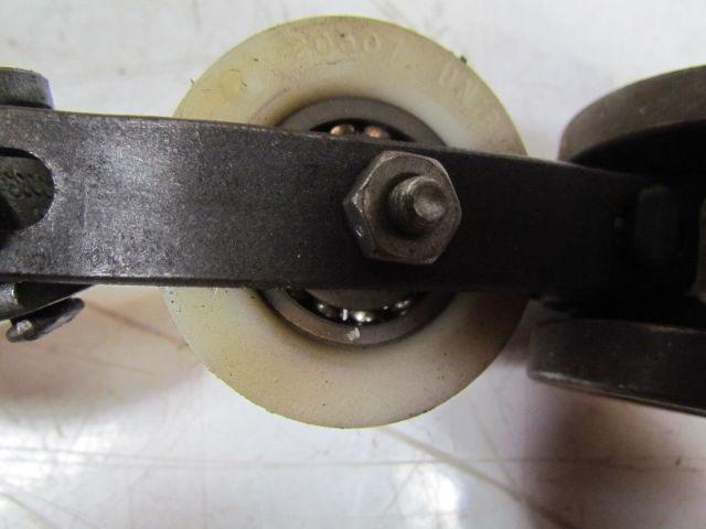 Unibilt 16' Nylon Wheel overhead conveyor chain w/3 links part# 21351 4" pitch