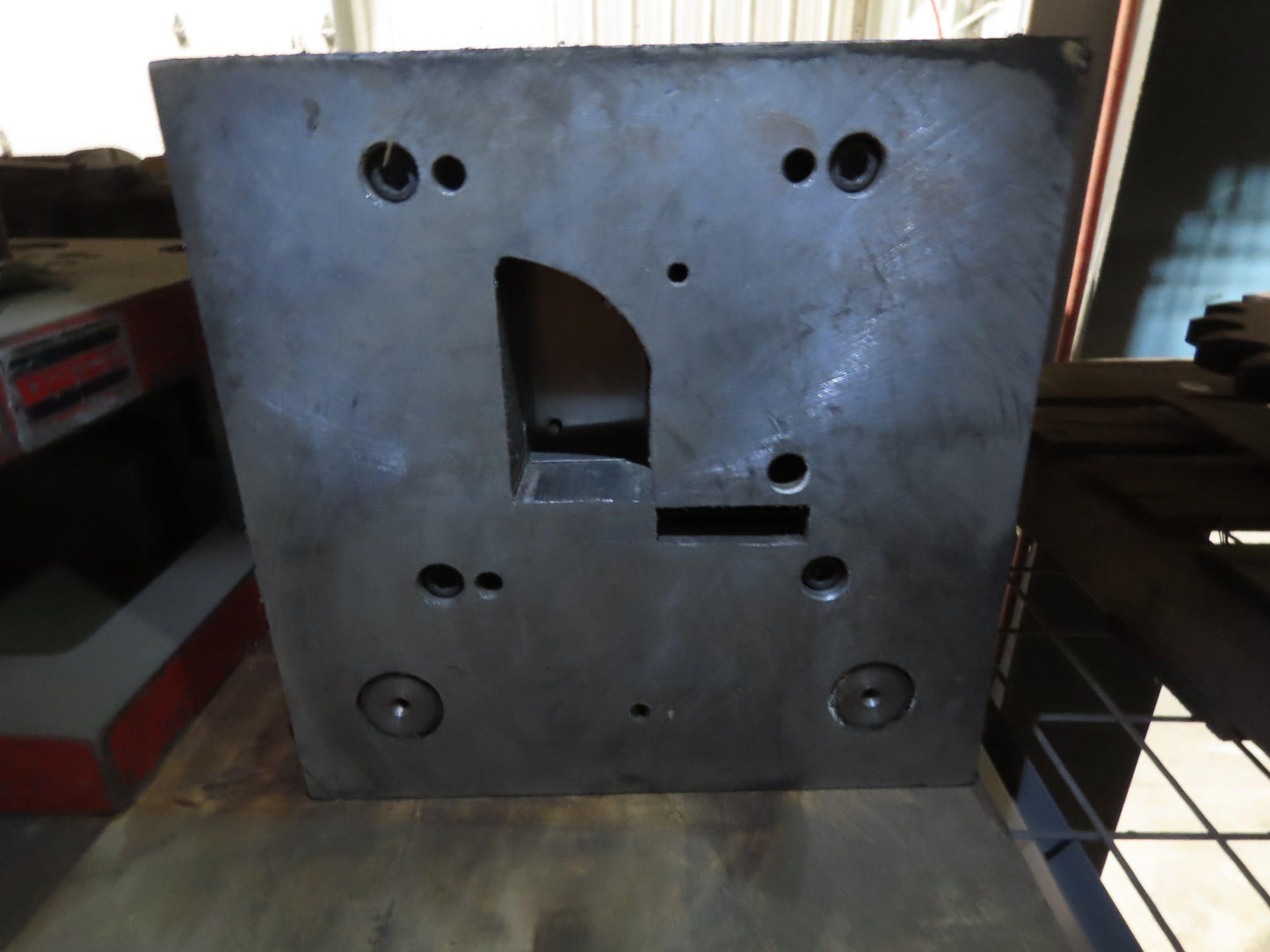 2 back post kick press die set punch press obi