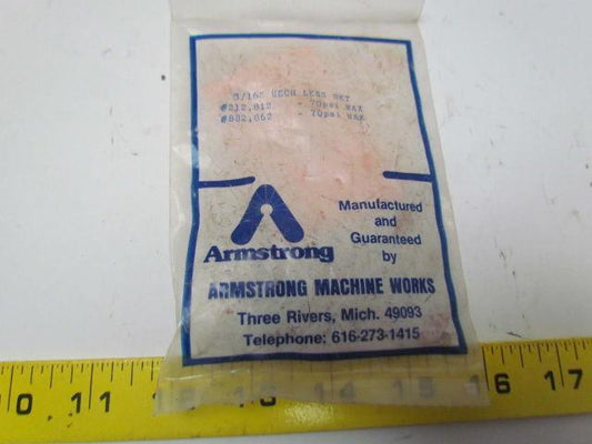 Armstrong 3/16" Mech Less Bracket 70 PSI.Max #212,812,882,862